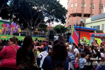 Día infantil en las fiestas de Los Llanos de Telde (Foto TA)